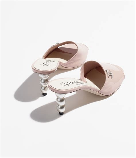 chanel mules with pearl|chanel pearl sandals.